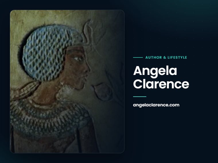 Angela Clarence website: author and lifestyle brand artwork