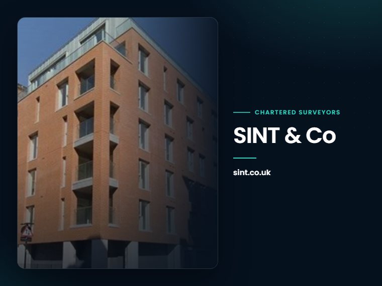 SINT and Co website: chartered surveyors and commercial agents