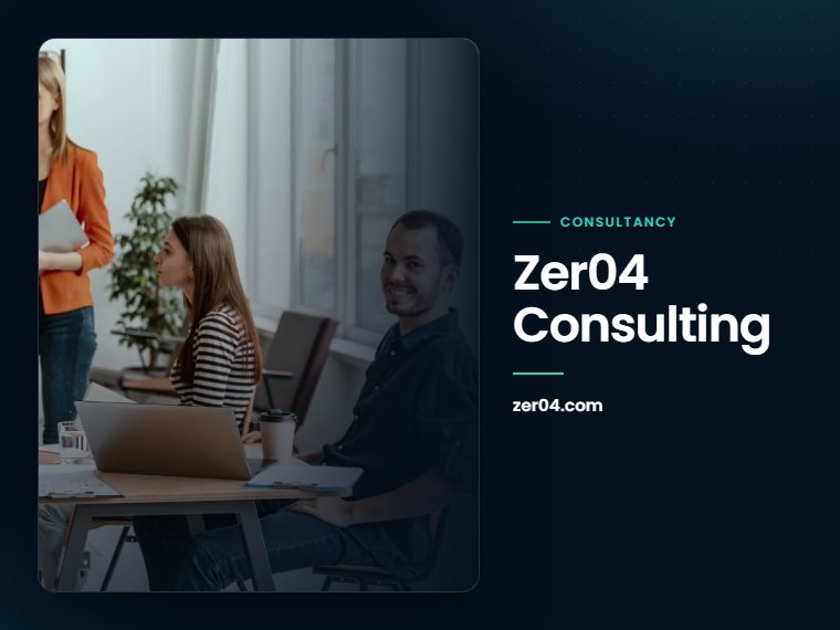 Zer04 Consulting website